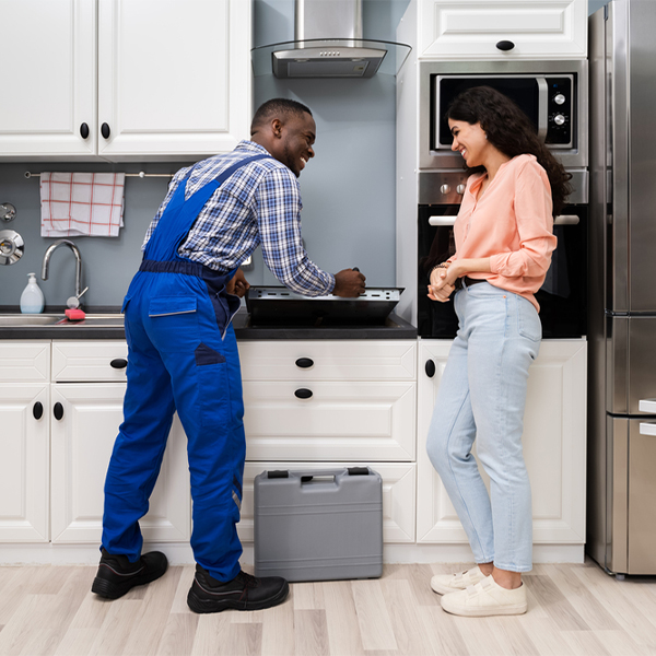 what kind of warranty do you offer on your cooktop repair services in Oakmont